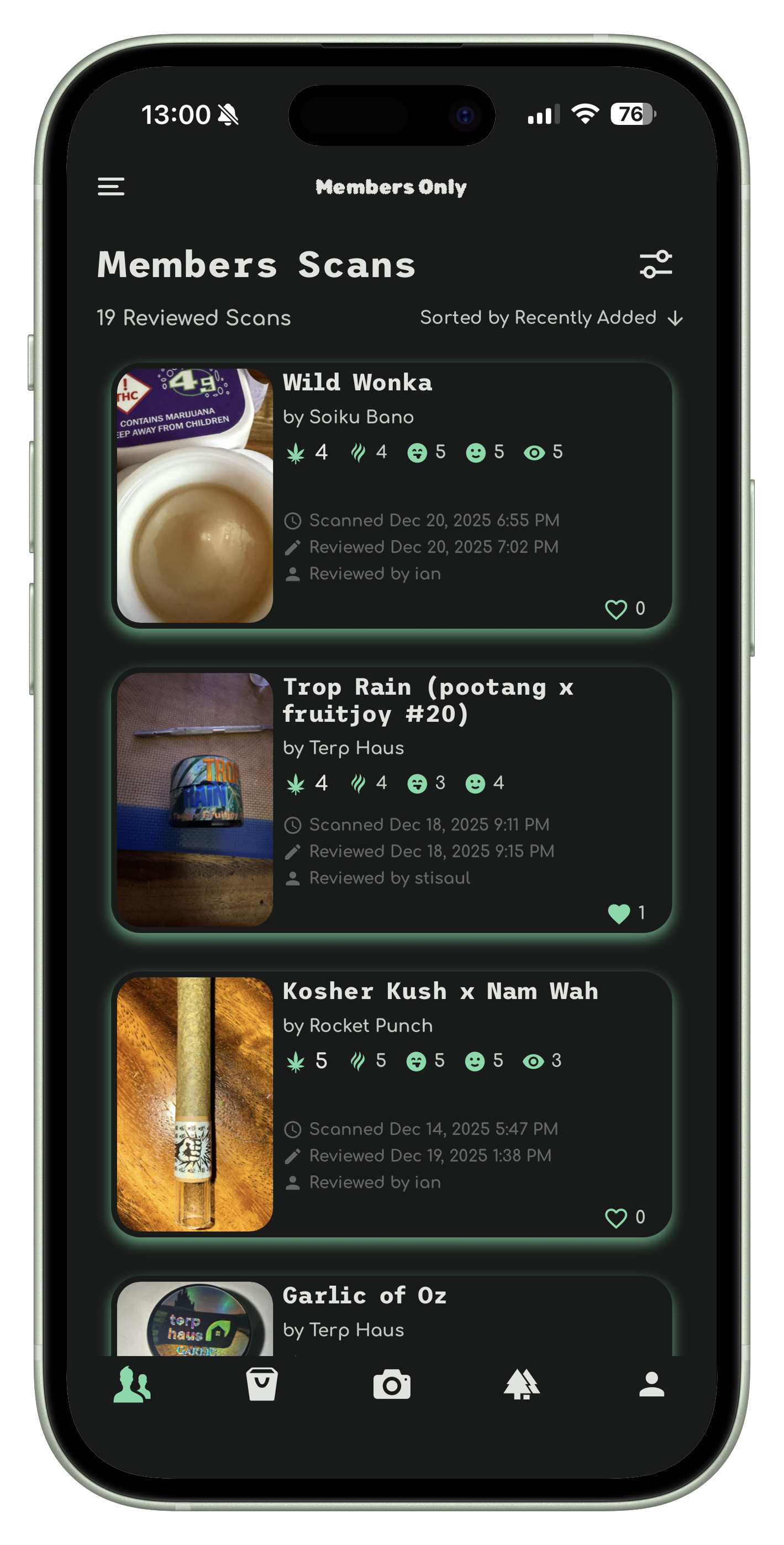 GREENT App Screenshot