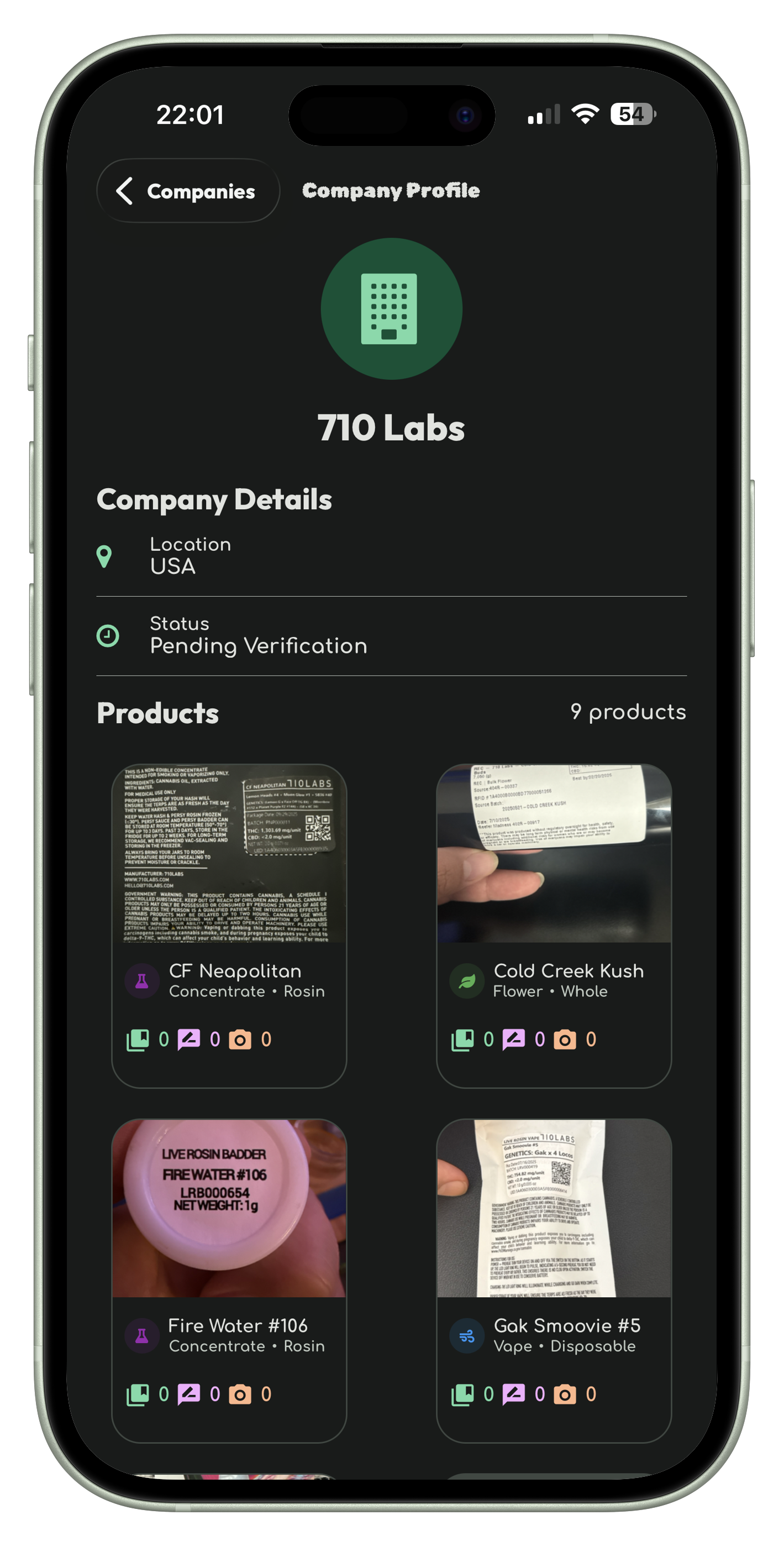 Browse & discover verified cannabis brands