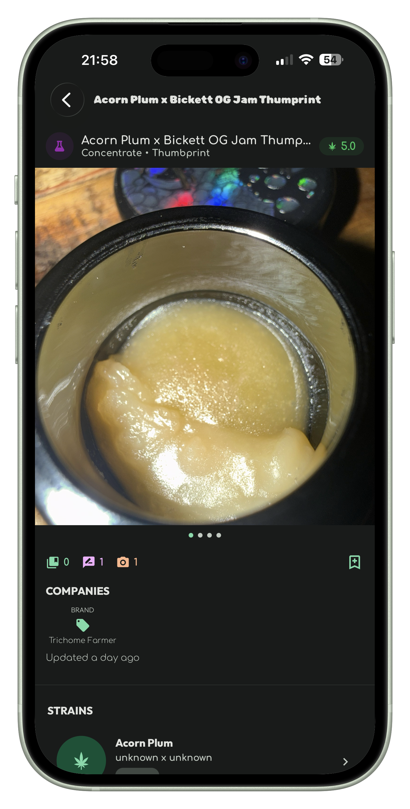 Images, strains, ratings, & community reviews